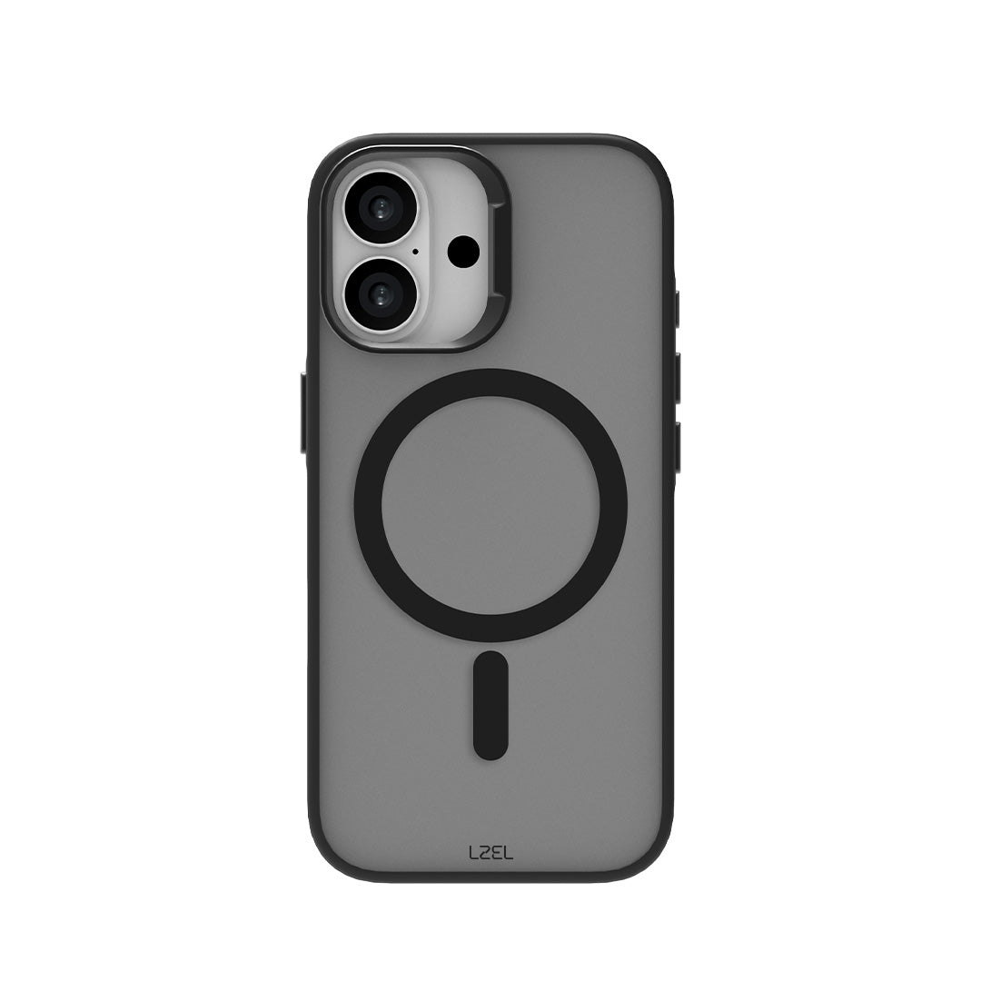 LZEL MagHexro Matte Case for iPhone 17 | Black LZEL MagHexro Matte Case for iPhone 17 | Black